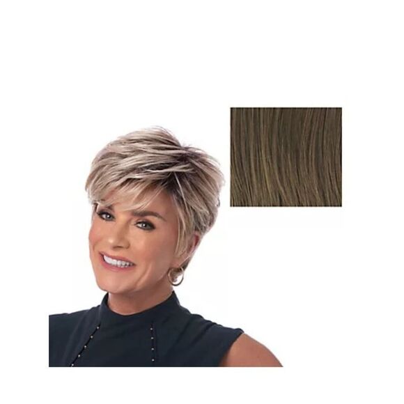 Toni Brattin Prestigious Short Cut Wig Light Brown Regular NWT $139 MSRP - Picture 3 of 5